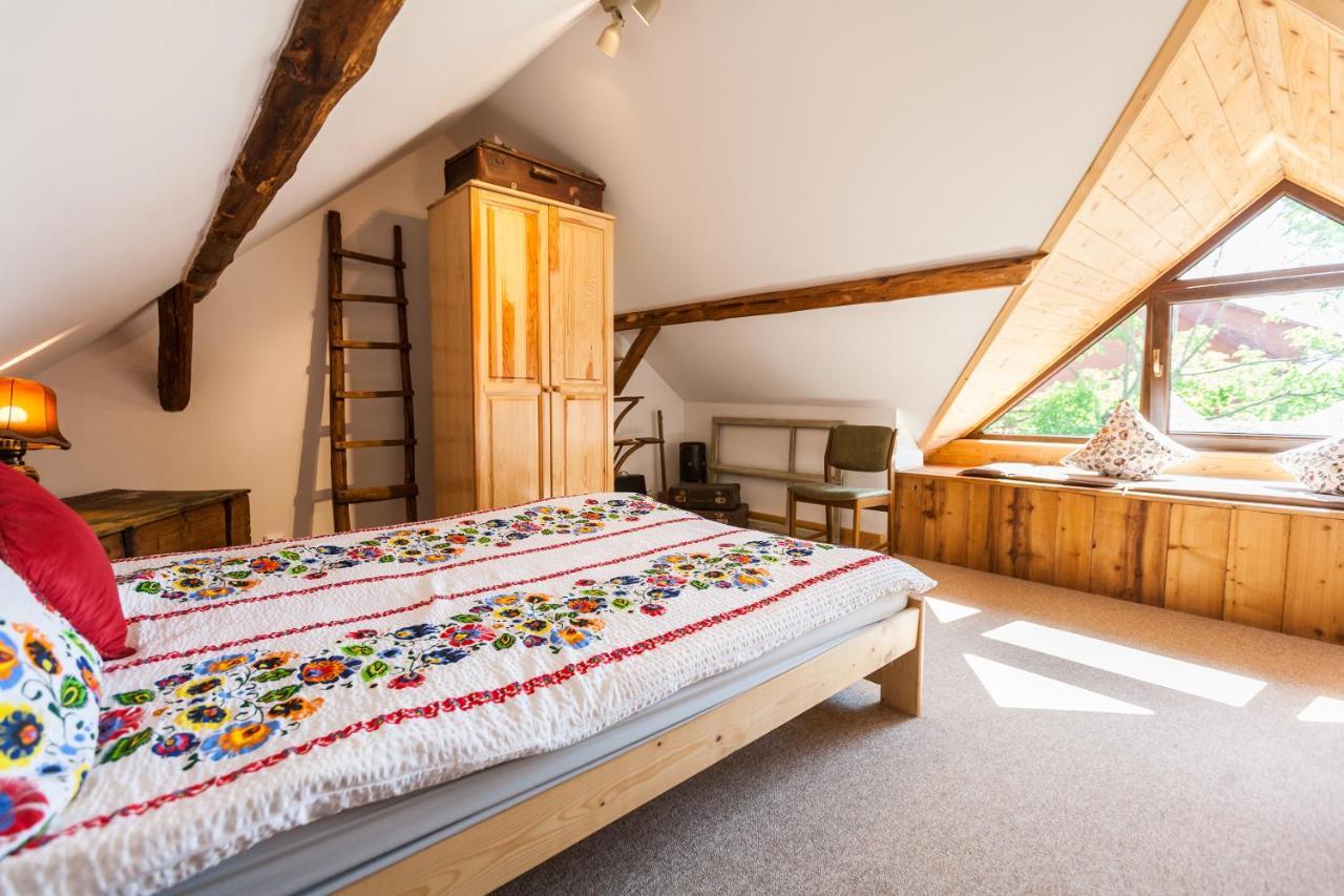Dom Pod Orzechem Villa Łapczyce Buitenkant foto
